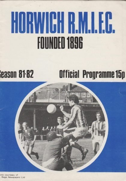 Horwich RMI v Accrington Stanley 30-Jan-1982