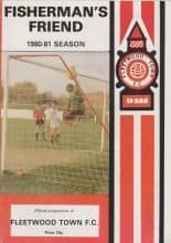 Fleetwood Town v Accrington Stanley 07-Dec-1980