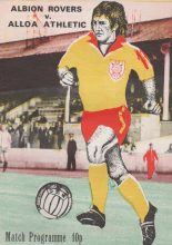 Albion Rovers v Alloa Athletic 13-Nov-1976