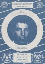 St Johnstone v Alloa Athletic 17-Feb-1987