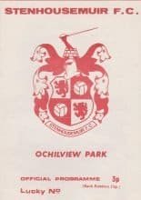 Stenhousemuir v Alloa Athletic   06-Sep-1985