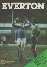 Everton v Arsenal 28-Mar-1980