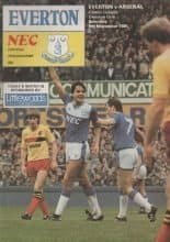 Everton v Arsenal 09-Nov-1985