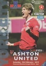 York City v Ashton United  09-Feb-2019