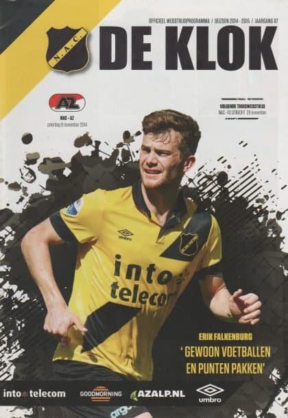NAC Breda v AZ67 Alkmaar  08-Nov-2014