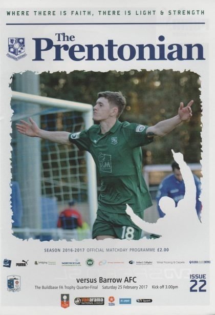 Tranmere Rovers v Barrow 25-Feb-2017