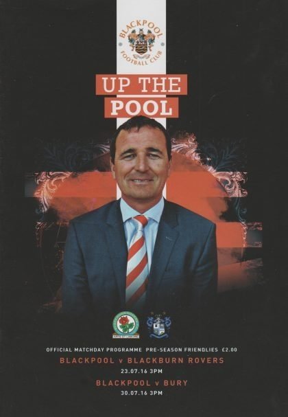 Blackpool v Blackburn Rovers 23-Jul-2016