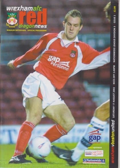 Wrexham v Boston United 17-Aug-2002
