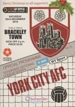 York City v Brackley Town 22-Dec-2018