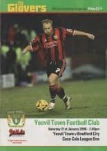 Yeovil Town v Bradford City 21-Jan-2006