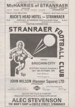 Stranraer v Brechin City 16-Oct-1976