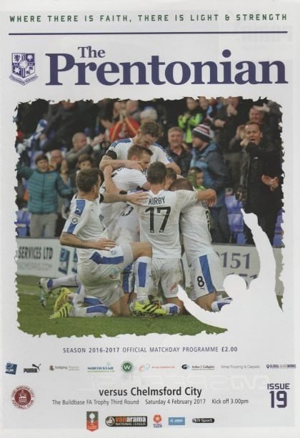 Tranmere Rovers v Chelmsford City 04-Feb-2017