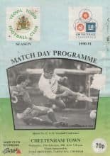 Yeovil Town v Cheltenham Town 27-Feb-1991
