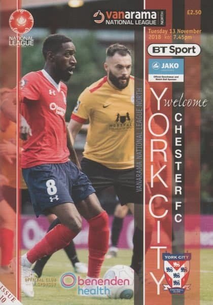 York City v Chester 13-Nov-2018