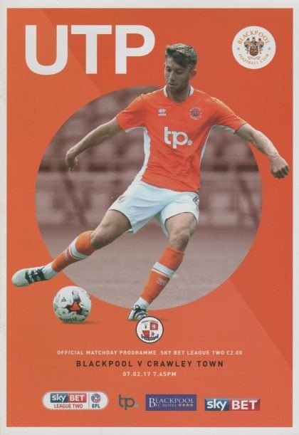 Blackpool v Crawley Town 07-Feb-2017