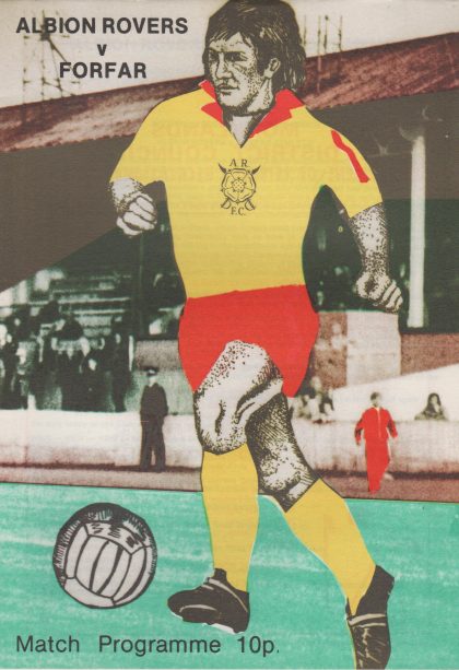 Albion Rovers v Forfar Athletic 24-Sep-1977