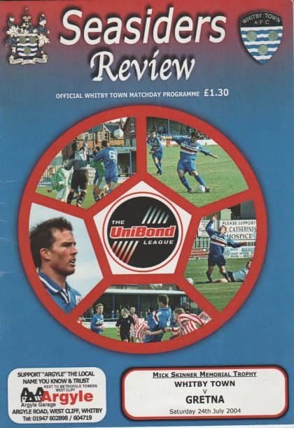 Whitby Town v Gretna 24-Jul-2004
