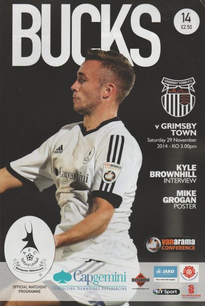 AFC Telford United v Grimsby Town 29-Nov-2014