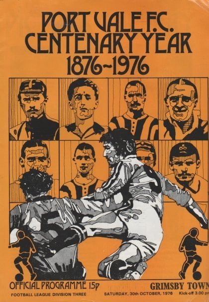 Port Vale v Grimsby Town 30-Oct-1976