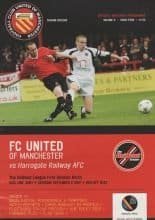 FC United of Manchester v Harrogate Railway Athletic  08-Sep-2007