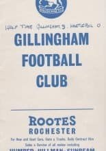Gillingham v Hartlepools United 30-Mar-1963