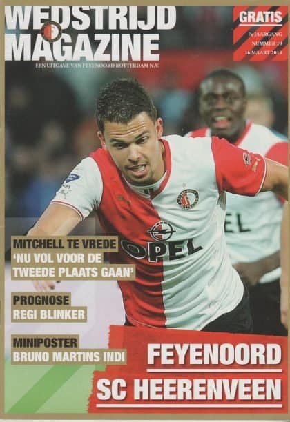 Feyenoord v Heerenveen  16-Mar-2014