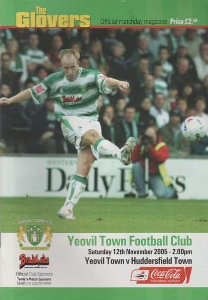 Yeovil Town v Huddersfield Town 12-Nov-2005