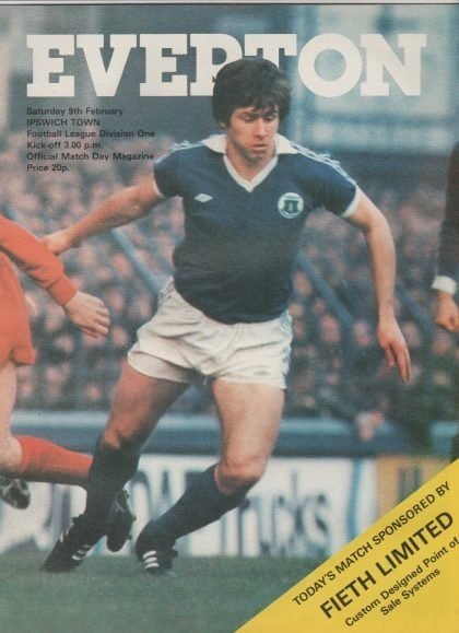 Everton v Ipswich Town 09-Feb-1980