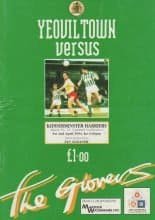 Yeovil Town v Kidderminster Harriers 02-Apr-1994