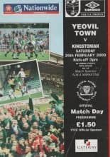 Yeovil Town v Kingstonian  26-Feb-2000