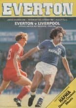 Everton v Liverpool 18-Oct-1980