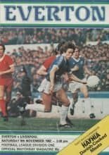 Everton v Liverpool 06-Nov-1982