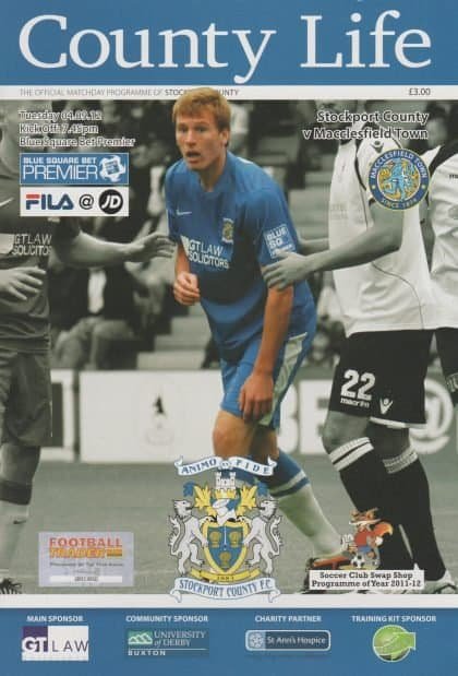 Stockport County v Macclesfield Town  04-Sep-2012