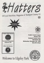 Stockport County Reserves v Manchester City Reserves 04-Dec-1996