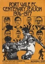 Port Vale v Mansfield Town 09-Apr-1977