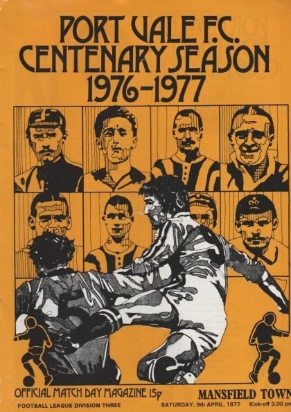 Port Vale v Mansfield Town 09-Apr-1977