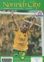 Norwich City v Millwall 16-Sep-1995