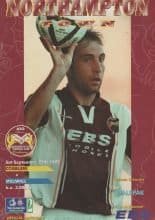 Northampton Town v Millwall  27-Sep-1997