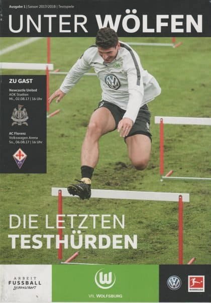 Wolfsburg v Fiorentina 06-Aug-2017