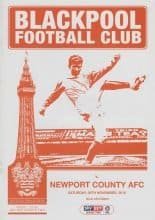 Blackpool v Newport County 26-Nov-2016