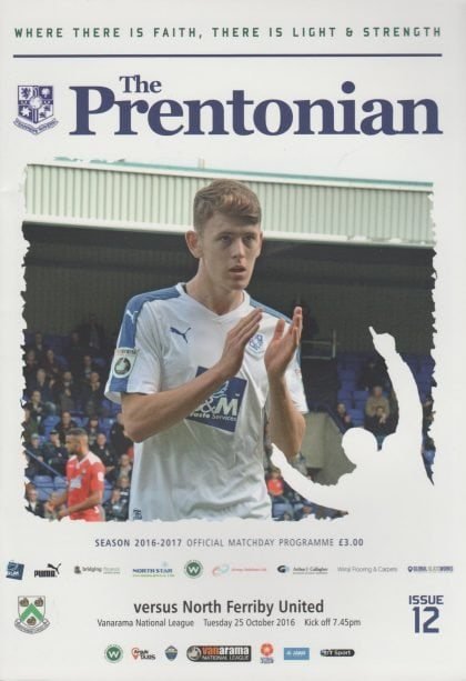 Tranmere Rovers v North Ferriby United 25-Oct-2016