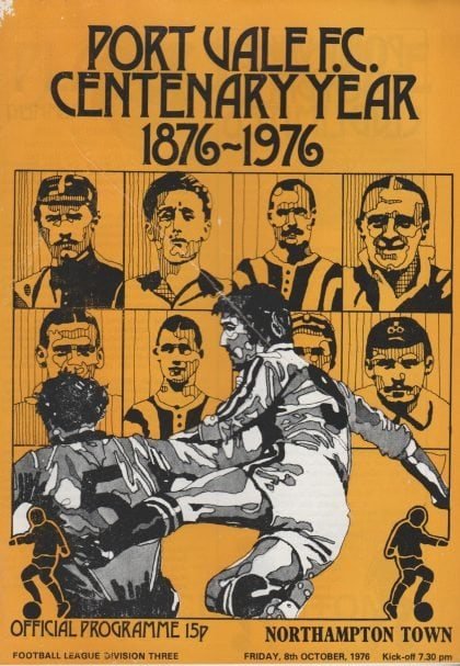 Port Vale v Northampton Town 08-Oct-1976