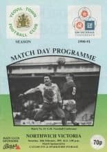 Yeovil Town v Northwich Victoria  16-Feb-1991
