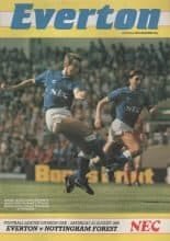 Everton v Nottingham Forest   23-Aug-1986