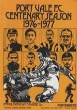 Port Vale v Portsmouth 02-Apr-1977