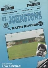 St Johnstone v Raith Rovers 03-Mar-1990