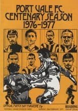 Port Vale v Reading 28-Feb-1977