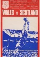 Wales v Scotland 03-May-1969