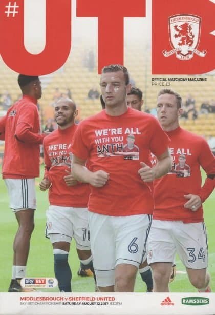 Middlesbrough v Sheffield United 12-Aug-2017