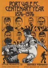 Port Vale v Sheffield Wednesday 28-Aug-1976